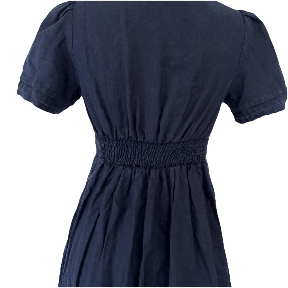 Boden Dress Eve Linen Short Dress 2P Breezy Summer Dainty Feminine A-Line - Picture 13 of 16